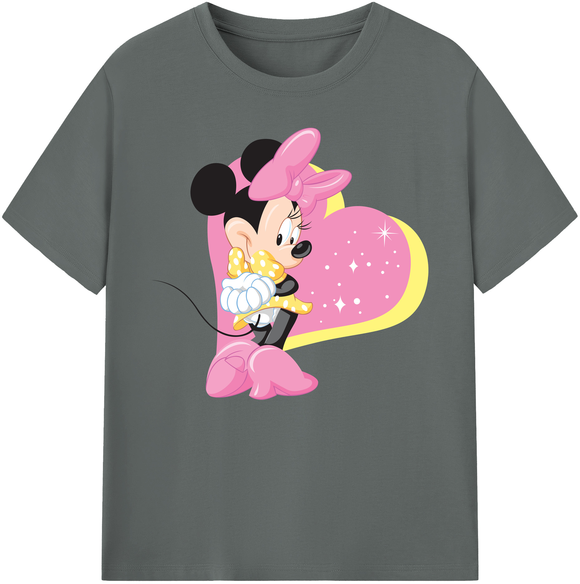 ミッキーマウス Mickey Mouse 綿100％ メンズ半袖Tシャツ｜肌触りやわらか＆通気性